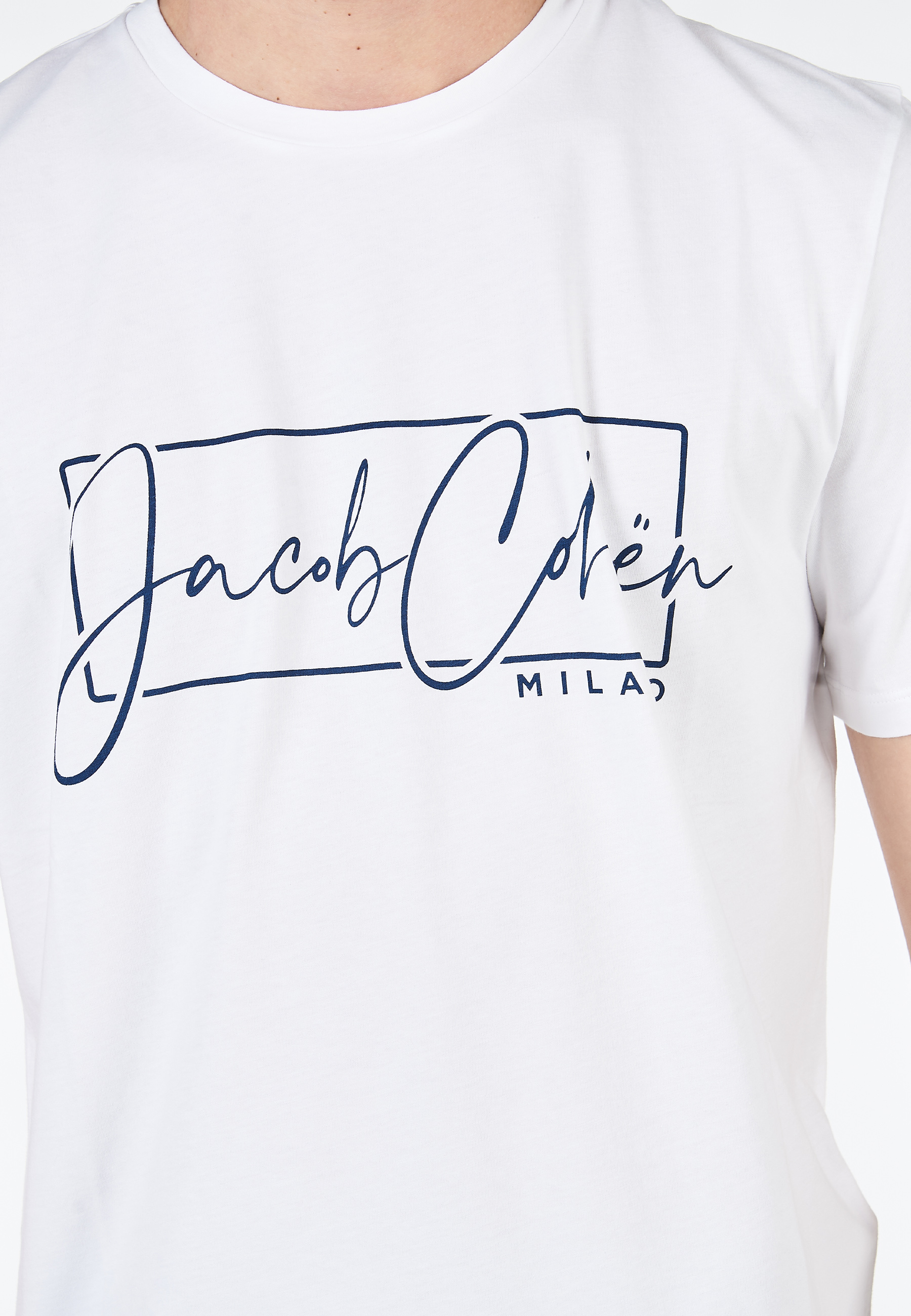Tシャツ・カットソー JACOB COHEN SS25 COTONE GROSSO (JUME0021 T746AY99) T-Shirt In jersey di Cotone - Jacob Cohen - Brancaccio Shop